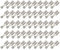 50 Flachsteckhülse 6,3x0,8 Kabelschuh unisoliert 0,50²-1,00² DIN 46340 Rasthaken
