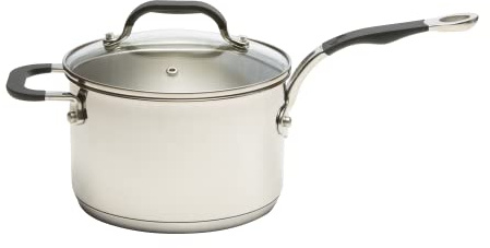ProWare Stainless Steel Soft Grip 18cm Saucepan