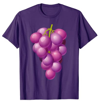 Trauben T-Shirt Trauben Kostüm Hemd T-Shirt