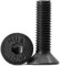 (20 Stück) M6x55mm Senkkopfschrauben mit Innensechskant Schrauben 10,9 Grad Kohlenstoffstahl Innensechskantschraube Vollgewinde schwarz