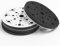 UPWOOD 6-Inch 49-Hole Soft Sponge Cushion Interface Pads, 4 Pads per Pack, for Polishing and Sanding Curved Surfaces, Hook and Loop Replacement Buffer Pad