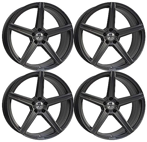 4x MB Design Felgen KV1S 9.5Jx21 ET38 5x108 Mattgrau kompatibel mit Jaguar E-Pace F-Pace XF