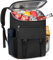 Kühlrucksack, weich, isoliert, auslaufsicher, 30 Dosen, isolierter Rucksack, Kühler, tragbar, Picknick, Camping, Strand, Wandern, Grillen, Mittagessen Rucksack für Damen und Herren