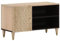 vidaXL Meuble TV 80x31x46 cm Bois Massif de manguier, Support TV, Armoire média, Armoire HiFi, unité TV, Meuble multimédia, Meuble latéral, Buffet