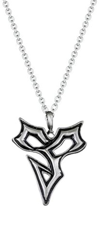 GAUEIOUR Cloud Tidus Metal Necklace,Game Youth Triangle Alloy Necklace, Game Theme Jewelry, Role Playing Pendant Necklace, Fan Jewelry Gifts