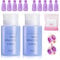 Xumann 2 PCS 160 ml Acetone Acrylic Remover Kit, Nail Varnish Gel Polish Remover for Manicures and Pedicures
