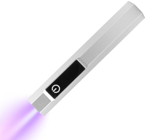 Tragbarer Nageltrockner, kabellose LED-Blitzlampe, Maniküre-Gerät, 2 Timing-Modi, LED-Display, kompakt und leicht, Anfängerfreundlich, 11,4 x 1,9 x 2,9 cm