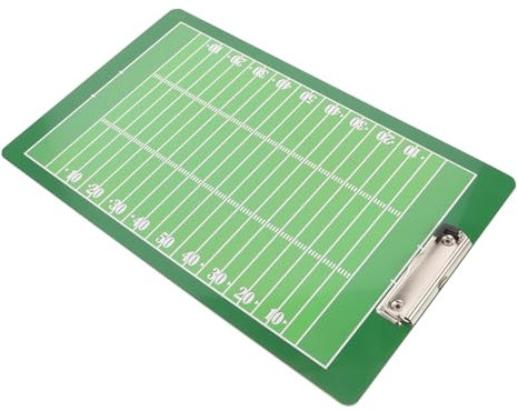 Supvox Fußball-trainertafel Aus Stabilem PVC-Material Tragbares Und Trocken Abwischbares Fußball-Board Für Training Und Unterricht Mit Standorten Namen Nummern Gelben Karten Ziele Und