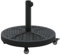 vidaXL Base de Parasol avec Roues pour Poteaux Ø38-48 mm 13 kg Rond