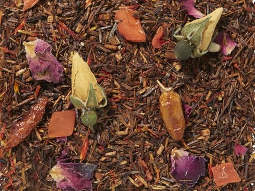 1kg - Rooibos - FREUIGE SCHOTE - aromatisierte Rotbuschtee-Mischung - Chili-Kirsch-Note