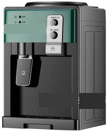 Top Loading Countertop Water Dispenser Hot And Cold Rose Gold/green Home Commercial Office Make Your Life Easier(Green 3rd gear)