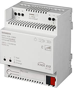 Siemens Universal-Dimmer 2x300VA, 230VAC 5WG1528-1DB01