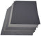 Papier de verre abrasif, 230 x 280 mm, 2 papiers de verre de chaque type de grain, grains mixtes 800/1000/1200/1500/2000, papier abrasif à sec/humide, papier imperméable, lot de 10