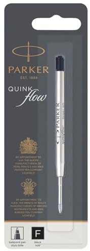 Parker Quinkflow Mine F schwarz Kugelschreiber (Blister)