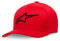 Alpinestars Herren Flexfit Cap mit gewölbtem Visier, red/Black, LXL, 1017-81010