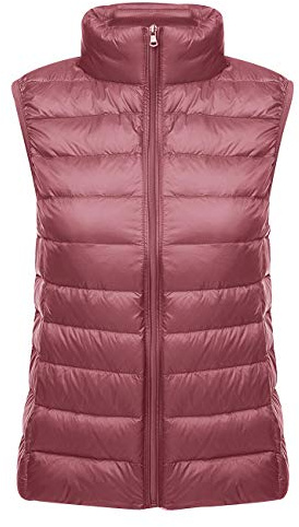 Pengniao Gilet Doudoune sans Manche Légère Femme Duvet Matelassé Veste sans Manches Femme Plume Ultra Light Manteau Doudoune Matelassée Pliable Blouson Doudounes Legeres Hiver Chaudes Grande Taille