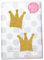 GLITZER Bügelbild 2 Kronen 5 cm Aufbügler Applikationen Bügelsticker für Stoffe Textilien Kinder zum Aufbügeln Flicken, Farbe:Glitzer gold