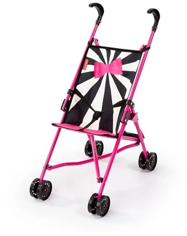 Puppenbuggy Cosatto Comet, Puppenwagen mit integrierten Sicherheitsgurt, leicht faltbar, klappbar