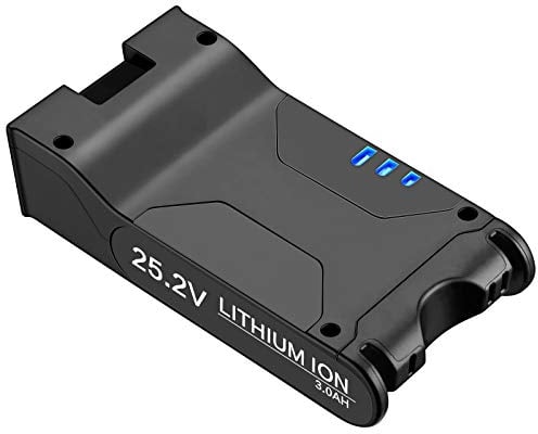 LabTEC XBAT200 25.2V 3000mAh Lithium Battery Replacement for Shark Battery 25.2V XBA-T200,Shark ION Flex ION F80 ION Flex Cordless Vacuum Cleaners Battery