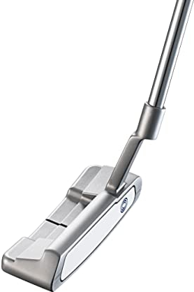 Odyssey (Odyssey) - Putter destro bianco HOT OG #1WS, tubo inclinato (tipo pin, 81,3 cm, Stroke LAB Shaft) da donna