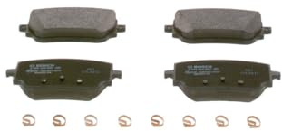 Bosch BP2519 Brake pads - ECE-R90 certified - 1 set of 4 pads