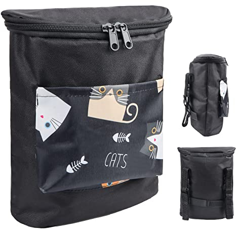 Fahrradtasche Kinder Abnehmbar Fahrradkorb Vorne Kinder Cartoon Lenkertasche Fahrrad Kinder Lenkerkorb für Fahrrad, Dreirad, Scooter und Baby-Kinderwagen