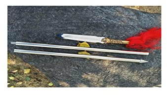 Homeaifen Longquan Chinesisches Schwert Katana Stand Han Stahl Schwert Taiji Full Tang Kung Fu Schwert UK-X-S5812