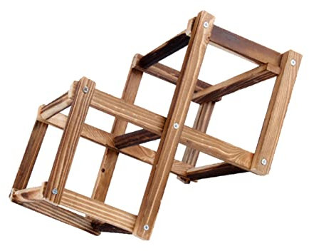 Homoyoyo Casier à Bouteilles Vin Bois Pliable Support Rangement Cuisine Porte-Bouteille Vin Stable pour Bouteilles Présentation Raffinée pour Domicile Et Bar