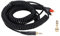 Câble Audio pour Casque, Câble D'extension Audio en Cuivre sans Oxygène pour Casque Fil de Cuivre Nu à Ressort adapté pour HD660s HD650 HD600 HD580