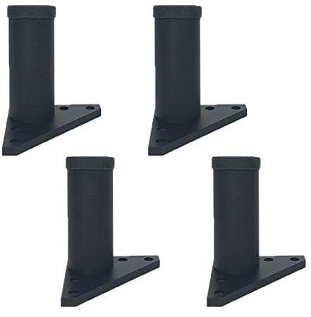 4Pcsniture Jambes Pieds De Table En Métal Ajustables Pieds Ronds De Tubeniture Pieds En Alliage D'aluminium Remplacementniture Risers Jambes Jambes De Canapé Canapé Pieds De Bureau Lit Armoires