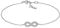 Fossil Damen-Gliederarmband Infinity Sterlingsilber, JFS00633040