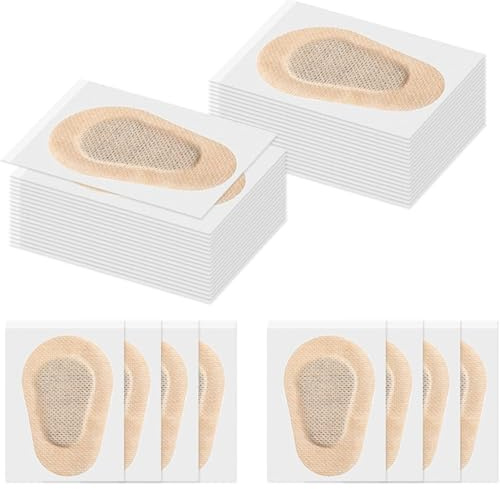Sarini 20pcs Patchs oculaires Collants,Patchs oculaires pour amblyopie,Patchs oculaires bloquant la lumière,Ruban de Masque pour Les Yeux Non tissé,Patchs oculaires pour garçons et Filles