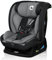 Lionelo AART i-Size Baby Car Seat for Children from Birth 40-150cm 0-36kg Forward & Rear Facing, Universal Fit with Car Seat Belt, 13 Levels Adjustable headrest, Reclining (Grey Black, IZZY)