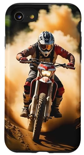 Motocross Fahrer von Cross-Motorrädern Trial Enduro Freest Hülle für iPhone SE (2020) / 7 / 8