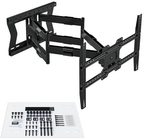 XTRARM TiTon Double 80 cm Soporte de Pared para TV, Giratorio, inclinable, TV 120kg VESA máx.600x400