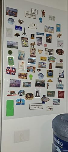 Whiteboard Folie | Zuschnitte nach Maß | selbstklebend beschreibbar abwischbar | Eisenfolie Ferrofolie WEIß | Whiteboard Tafelfolie magnetisch | Haftgrund für Magnete (120x30cm)