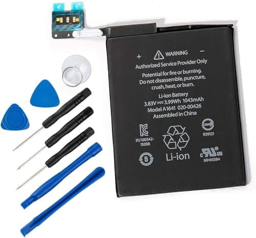 A1641 A1574 Battery Replacement Compatible for Apple iPod Touch 6 6th Gen 16GB 32GB 64GB iPod 7.1 020-00425 (3.83V 1043mAh)