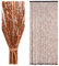 Btstil 90x200cm Bamboo Beaded Door Curtain, 52 Strands Boho Door Bead Curtain, Hanging Bamboo Wooden Bead Curtain Retro Handmade for Doors as Decoration & Insect Protection (Brown)