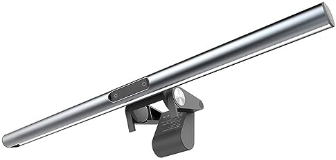 Fuhjythy 1 PCS Touch Screen Computer Lamp Bar Eyes Protection PC Computer Monitor Light Bar Without 1080P Webcam