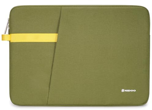 NIDOO 11 Inch Tablet Sleeve Case Protective Carrying Bag Cover for 11 iPad Pro M5 / Air M3 / A16 / 10.9 iPad 10 / Tab M11 / Chromebook Duet/MatePad Pro/Galaxy Tab S9 / A8, Green