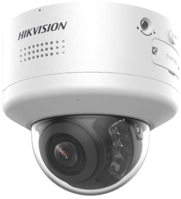 Hikvision Caméra de Sécurité IP Thermique Pro Dôme PoE 4MP 2.8~12mm Extérieur IP66 - DS-2CD2746G2H-IPTRZS2U/SL(2.8-12mm)