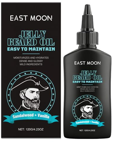Bartwachstum Gel für Männer,Beard Growth Bartöl Bartpflege Geschenke | Bartwachstum Gel für Männer Vater, Bartwuchsmittel Beard Oil Geschenke Valentinstag für Freund & Ehemann