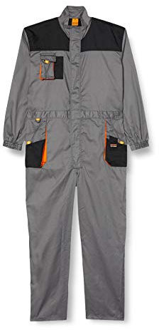 Ergebnis R321 X work-guard Lite Overall ,Mehrfarbig (Grau / Schwarz / Orange), XXXXXL