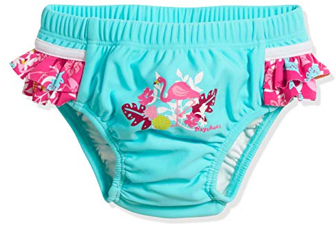 Playshoes UV-Schutz Windelhose Unisex Kinder Badehose Schwimmhose Badebekleidung, Flamingo, 74/80