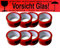 Trendsky 36 x 66 Meter Rot Vorsicht Glas Hinweis Packband Paketband Klebeband Paketbänder Film Band