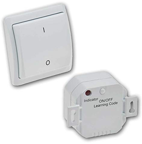 Set Funkschalter Pilota Casa, 1x Empfänger/ 1x Schalter