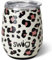 Swig Life Weinbecher ohne Stiel, isolierter Weinbecher mit Deckel, Reisebecher aus Edelstahl (Luxy Leopard)