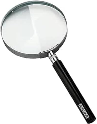 Arda Loupe Classique avec Verre Optique. Zoom 3X, Diamètre 90 mm