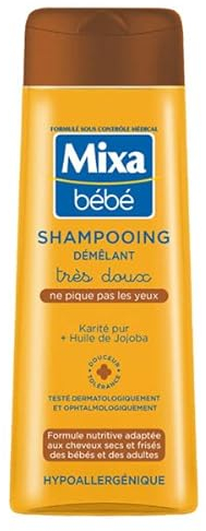 Mixa Bébé Shampoo, sehr weich, entwirrend, Shea