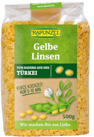 Rapunzel Linsen gelb, Projekt (1 x 500 g) - Bio